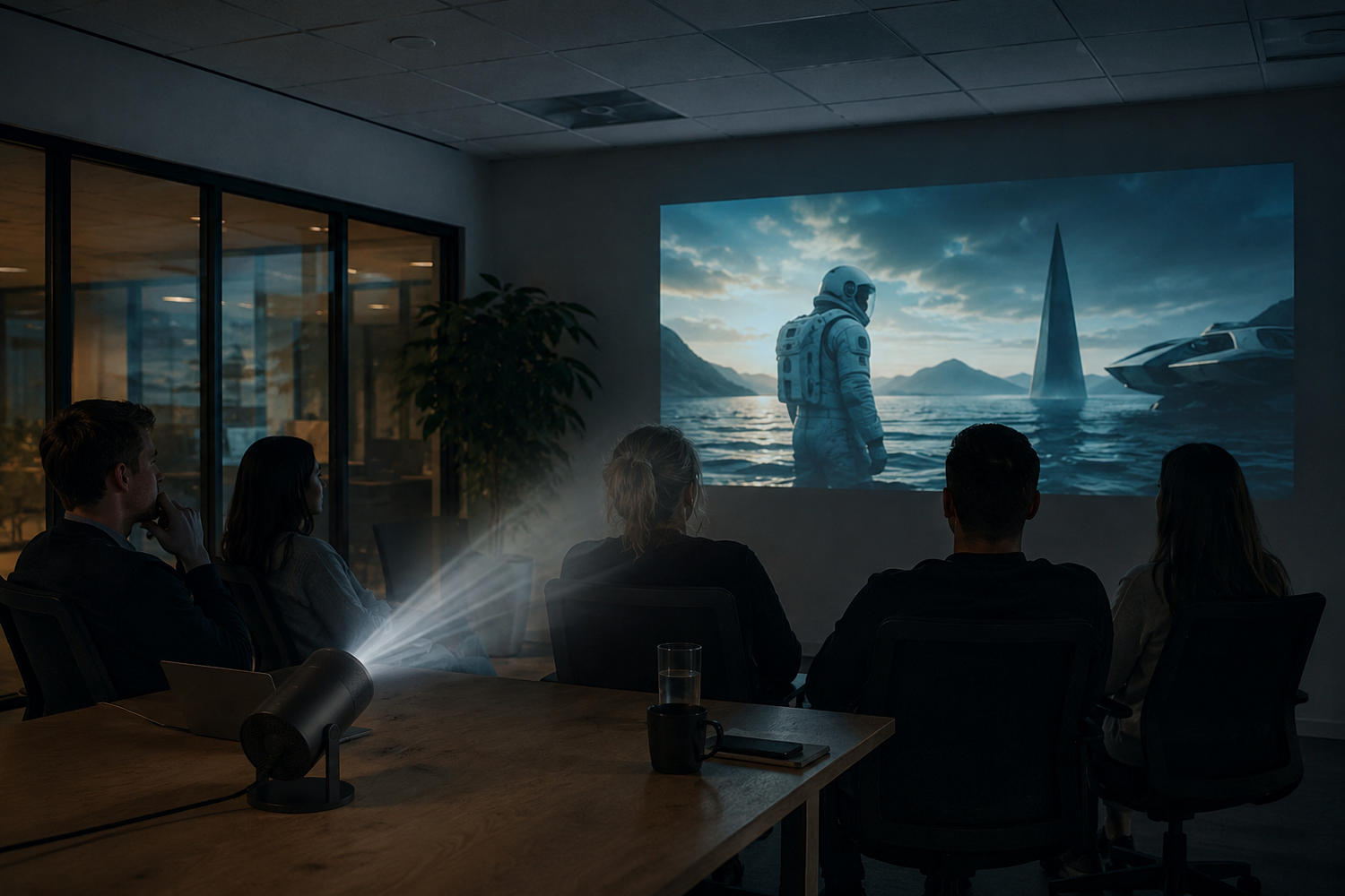 Kantoor als bioscoop inrichten: zo maak je van elke ruimte een filmzaal