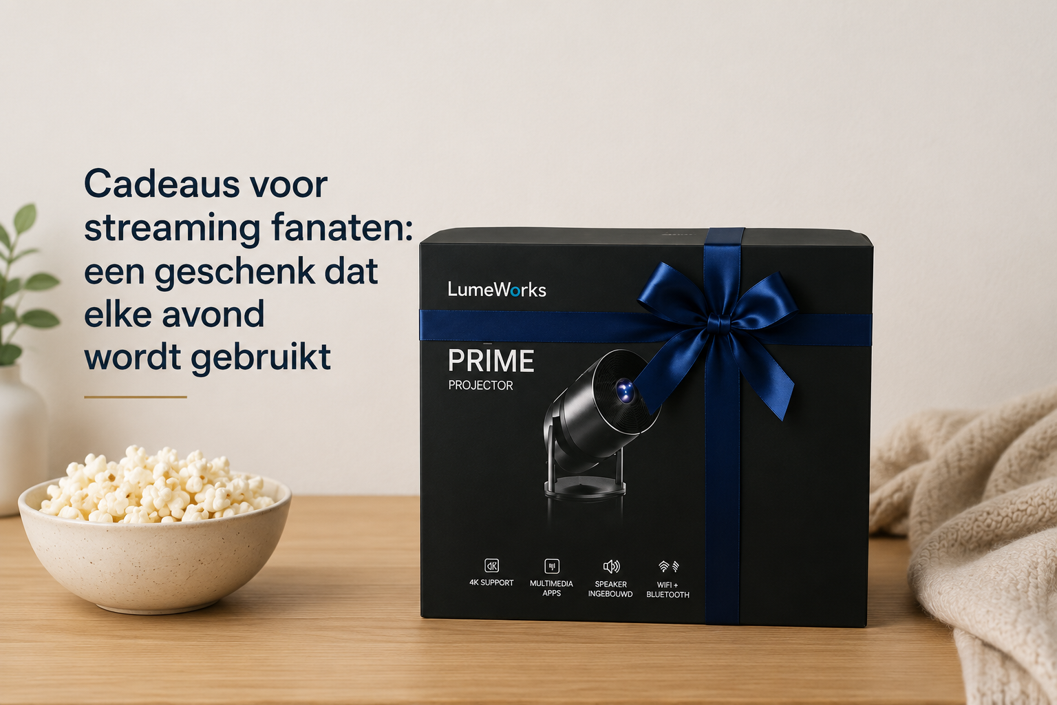 Cadeaus voor streaming fanaten: een geschenk dat elke avond wordt gebruikt