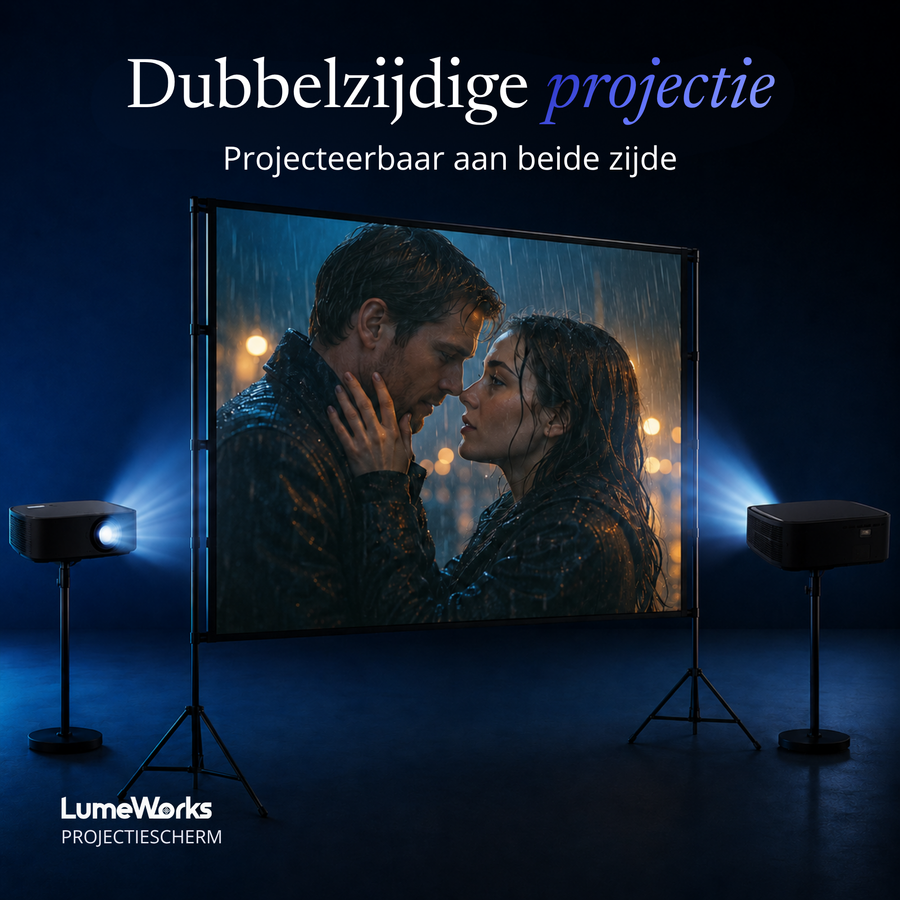 Projectiescherm 100 inch