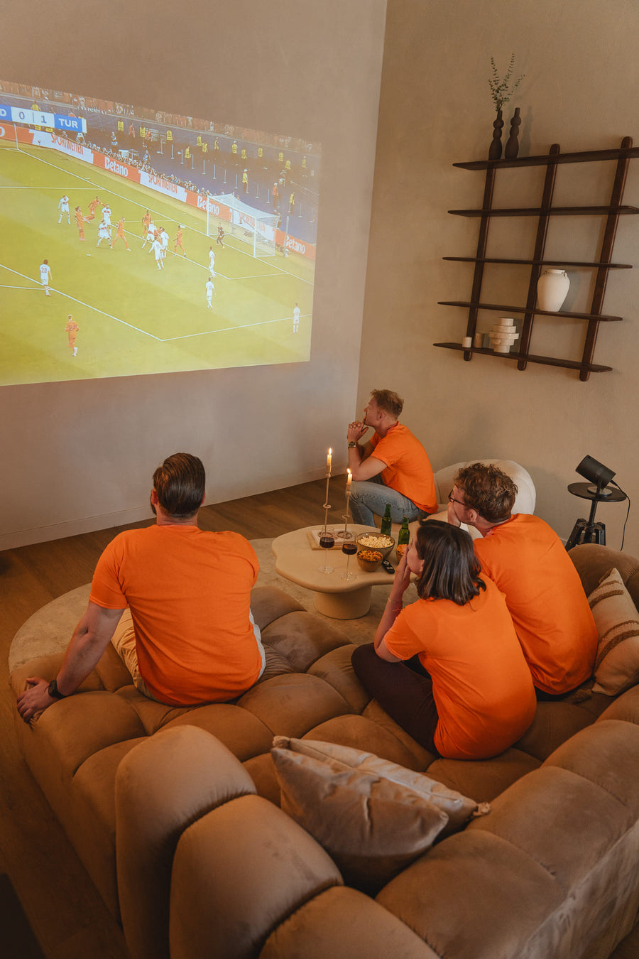 Voetbal met je vrienden